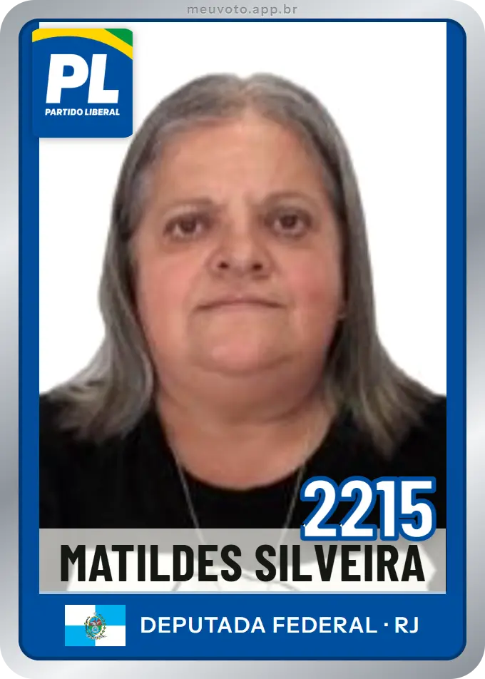 Carta de Matildes Silveira, número 2215, PL