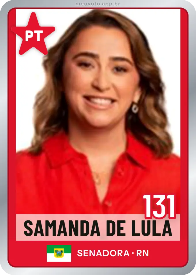 Carta de Samanda de Lula, número 131, PT