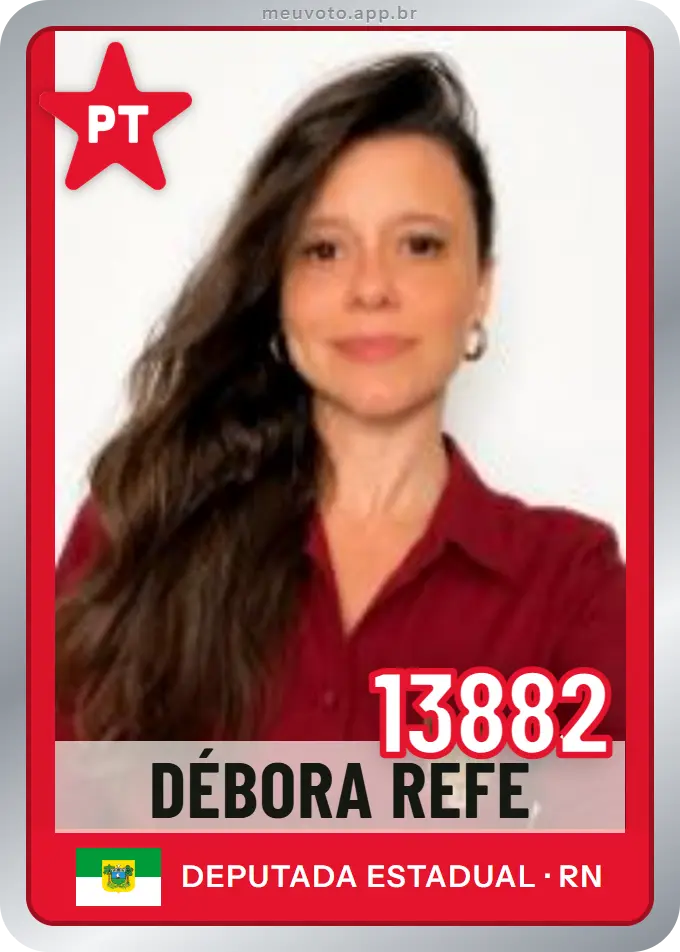 Carta de Débora Refe, número 13882, PT