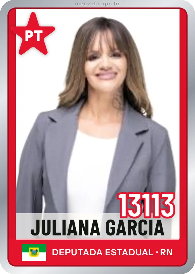 Carta de Juliana Garcia, número 13113, PT