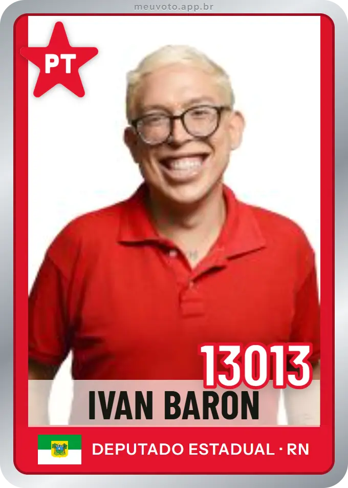 Carta de Ivan Baron, número 13013, PT