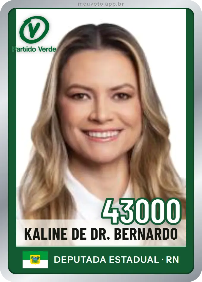 Carta de Kaline de Dr. Bernardo, número 43000, PV