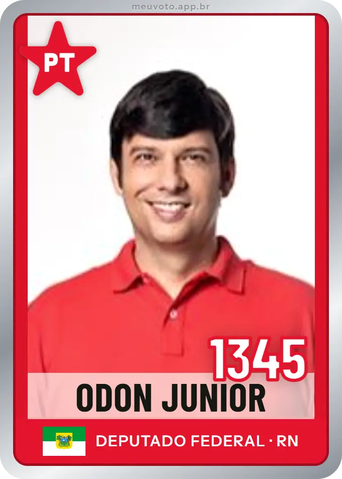 Carta de Odon Junior, número 1345, PT
