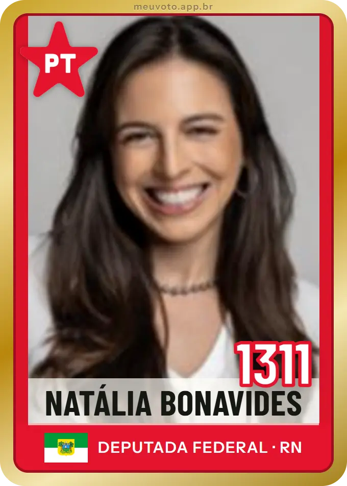 Carta de Natália Bonavides, número 1311, PT