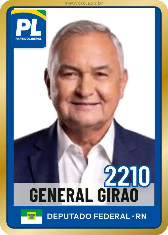 Carta de General Girão, número 2210, PL