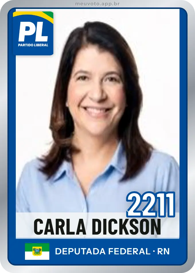 Carta de Carla Dickson, número 2211, PL