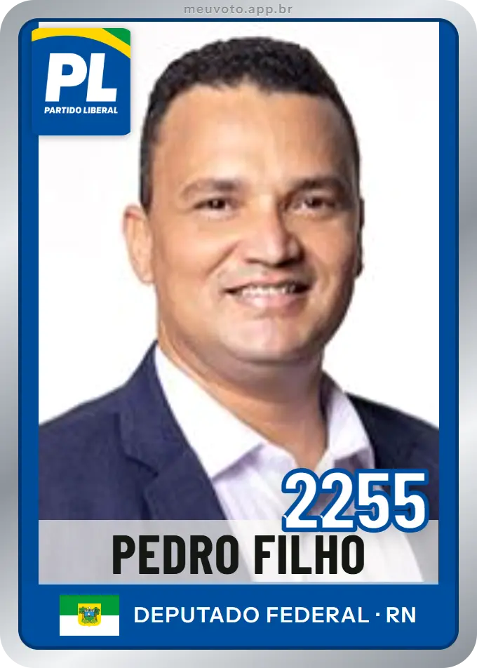 Carta de Pedro Filho, número 2255, PL