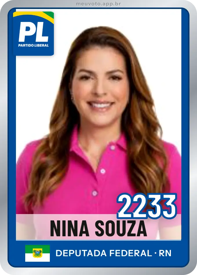 Carta de Nina Souza, número 2233, PL