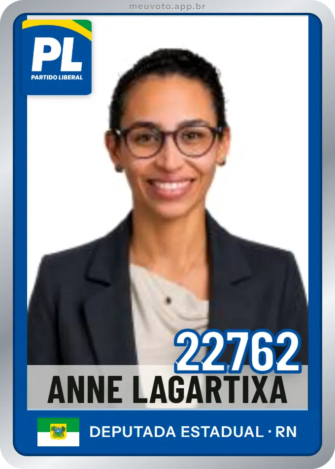 Carta de Anne Lagartixa, número 22762, PL
