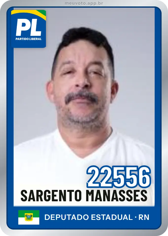 Carta de Sargento Manasses, número 22556, PL