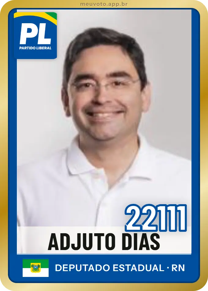 Carta de Adjuto Dias, número 22111, PL