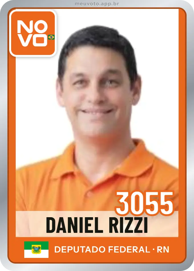 Carta de Daniel Rizzi, número 3055, Novo