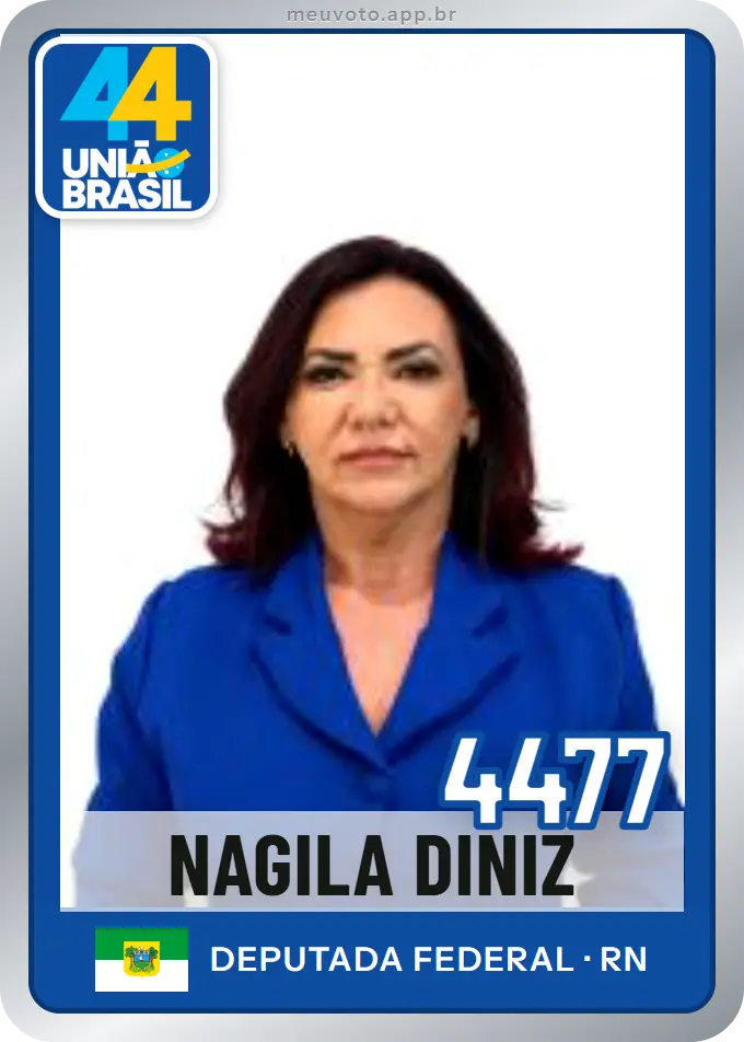 Carta de Nagila Diniz, número 4477, União