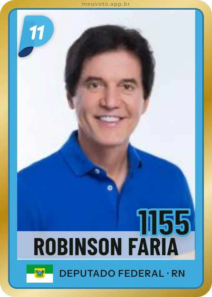 Carta de Robinson Faria, número 1155, PP