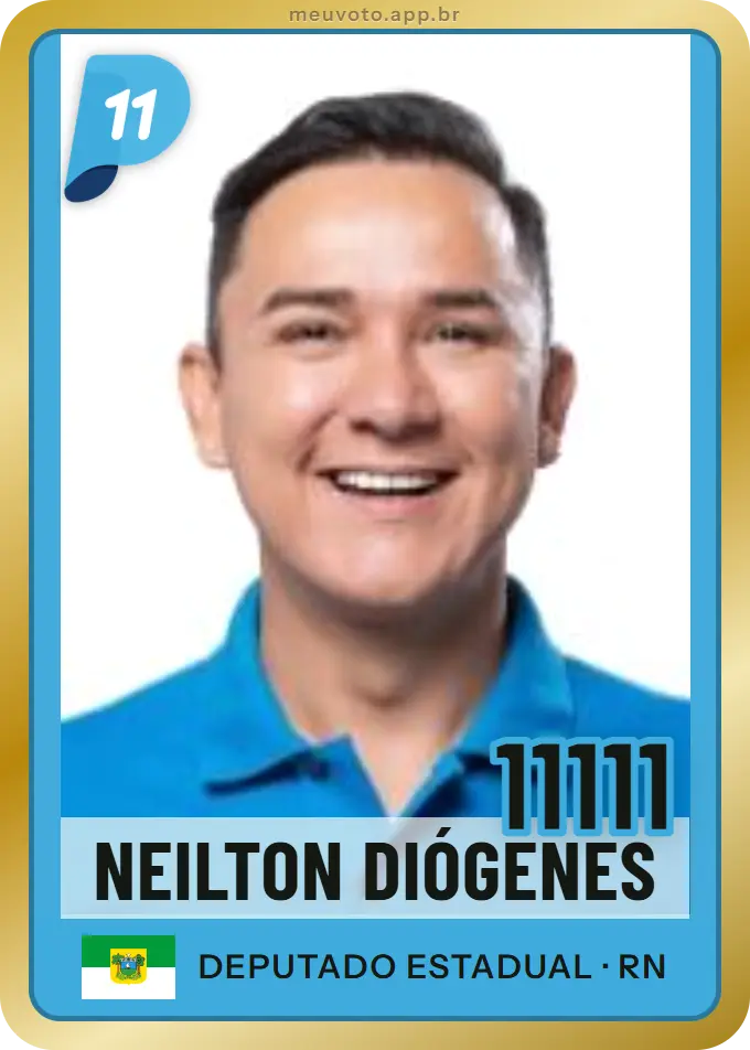 Carta de Neilton Diógenes, número 11111, PP