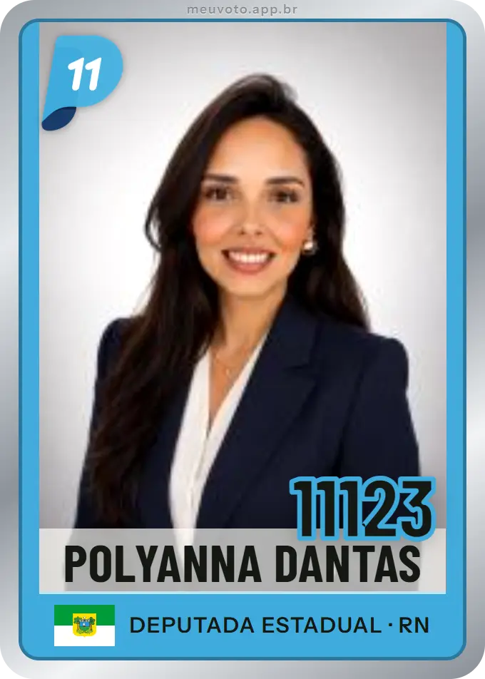 Carta de Polyanna Dantas, número 11123, PP