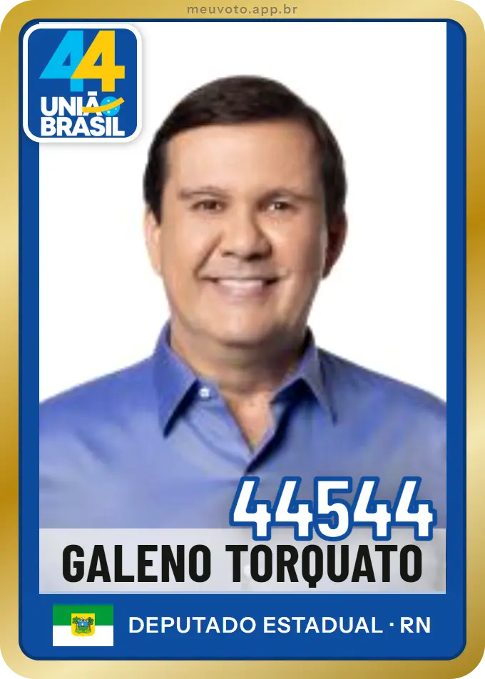 Carta de Galeno Torquato, número 44544, União