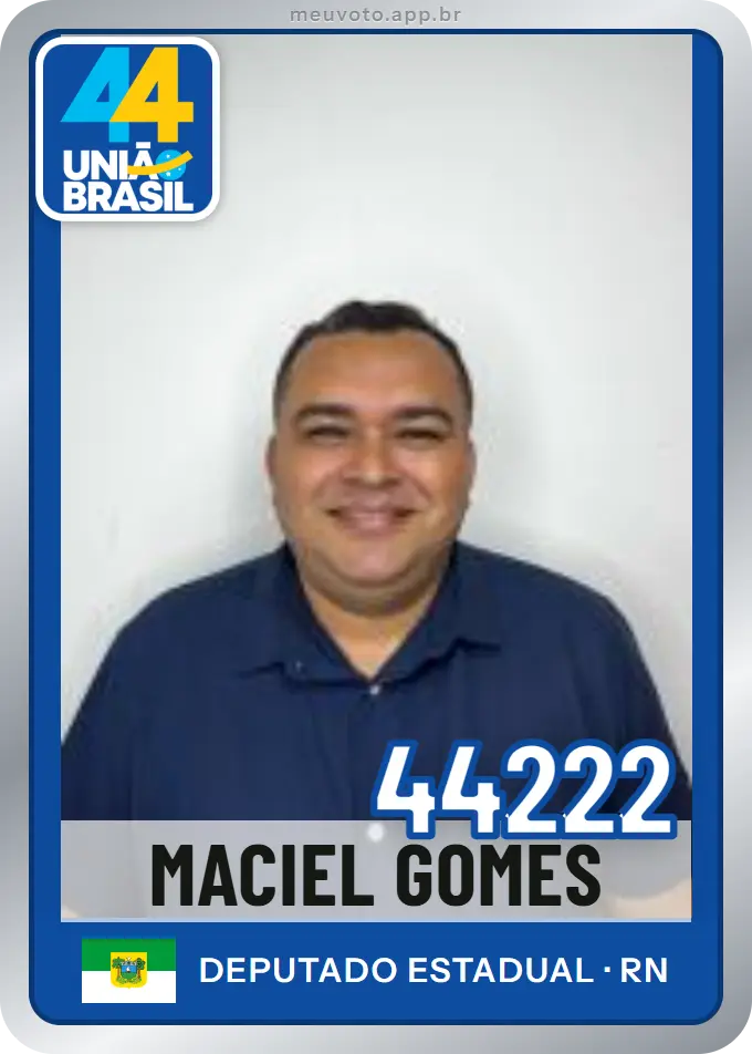 Carta de Maciel Gomes, número 44222, União