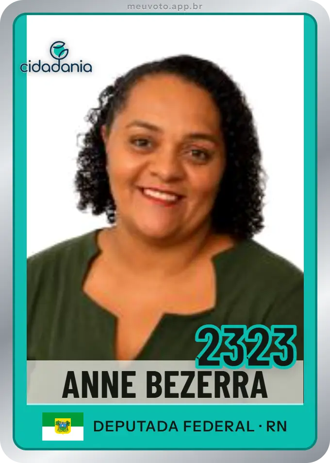 Carta de Anne Bezerra, número 2323, Cidadania