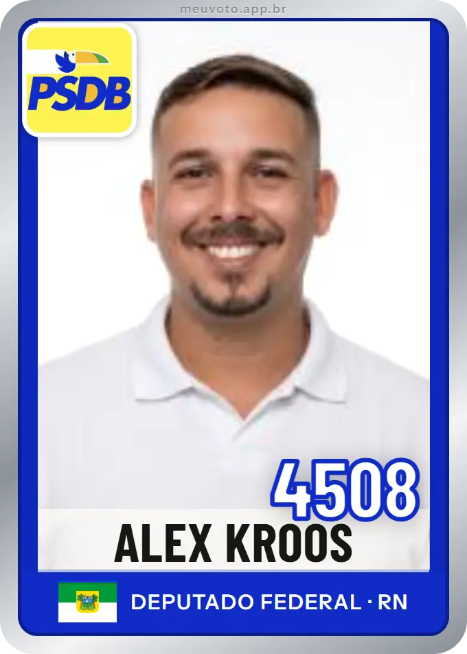Carta de Alex Kroos, número 4508, PSDB