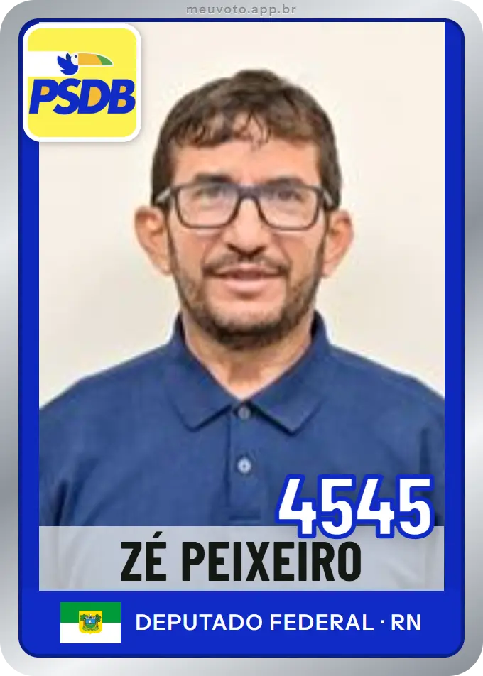 Carta de Zé Peixeiro, número 4545, PSDB