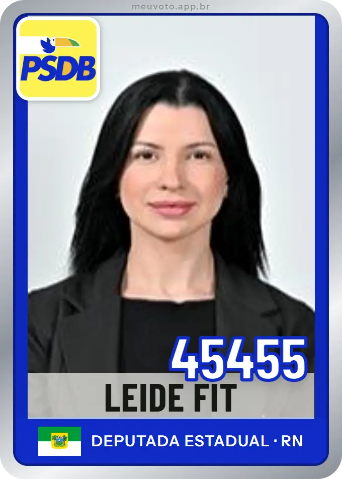 Carta de Leide Fit, número 45455, PSDB