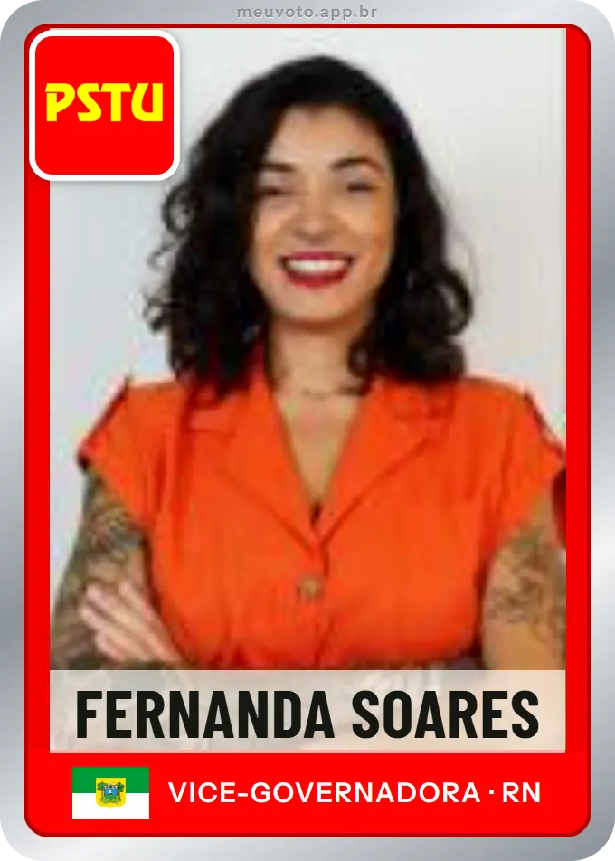 Carta de Fernanda Soares, PSTU