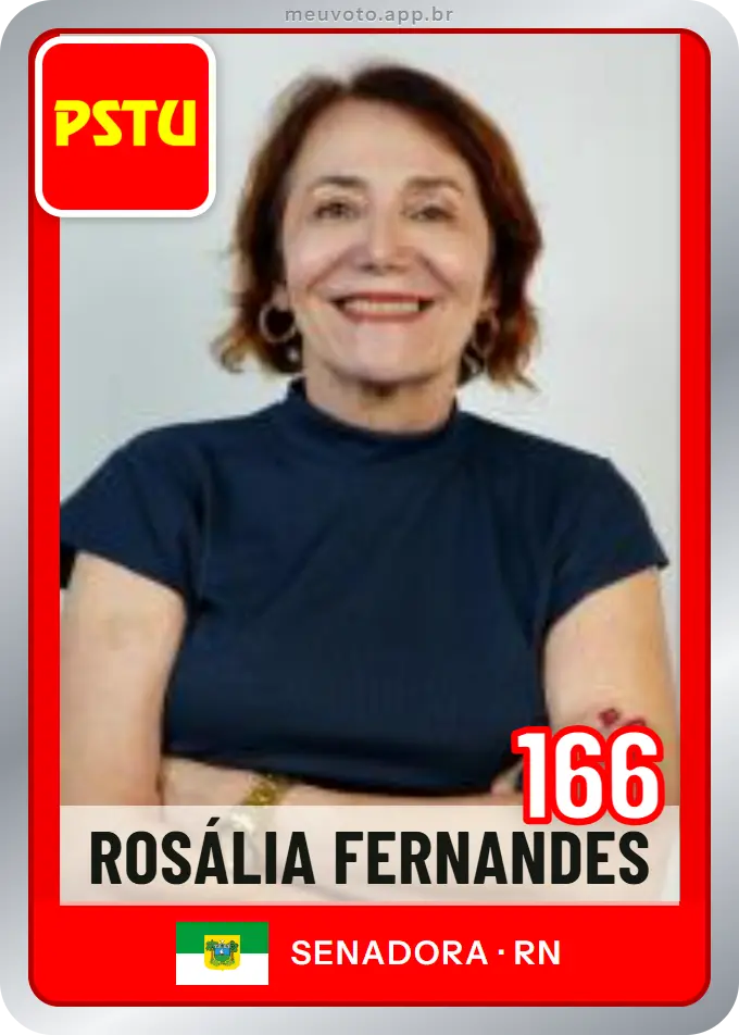 Carta de Rosália Fernandes, número 166, PSTU