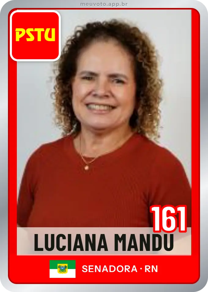 Carta de Luciana Mandu, número 161, PSTU