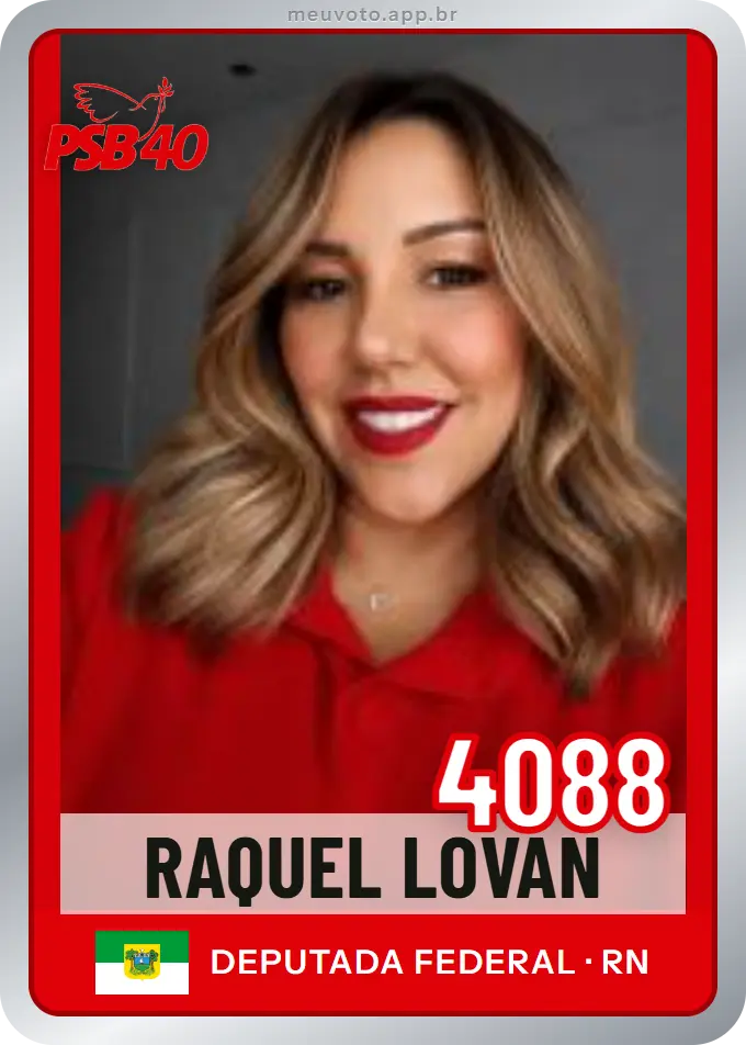 Carta de Raquel Lovan, número 4088, PSB