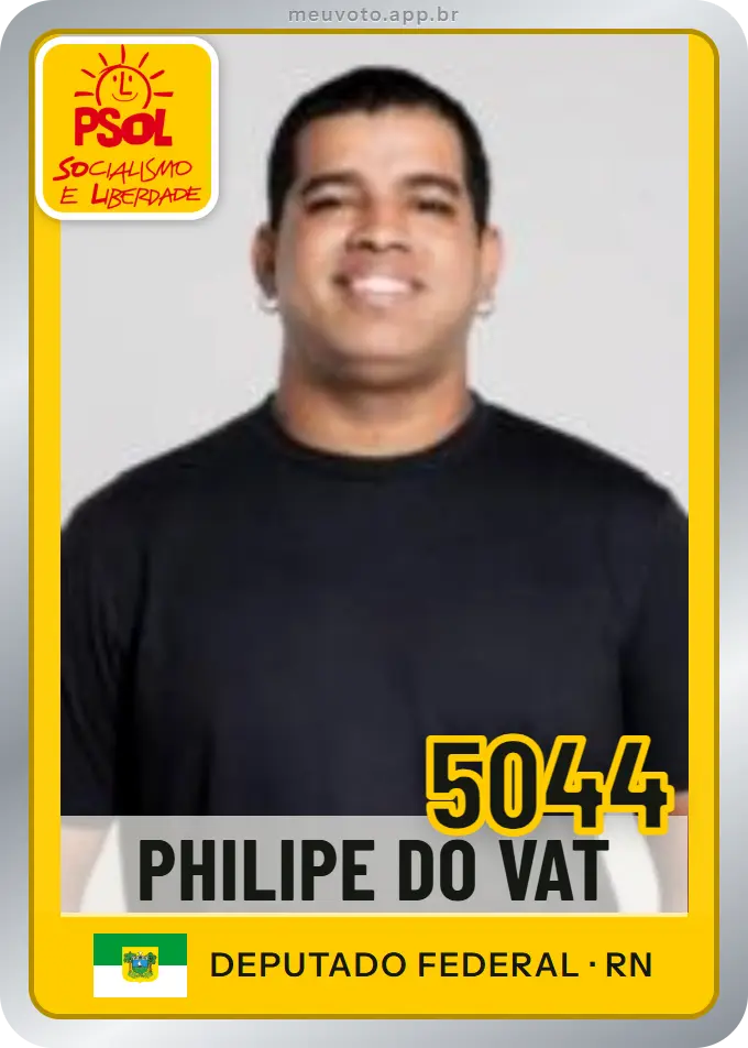 Carta de Philipe do Vat, número 5044, PSOL