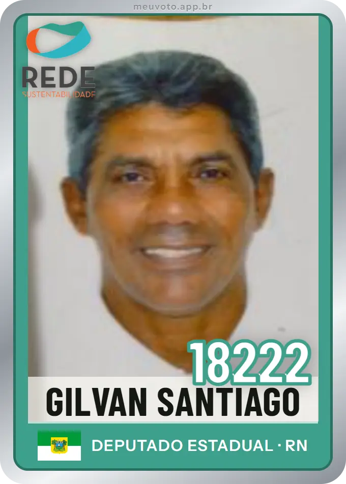 Carta de Gilvan Santiago, número 18222, Rede