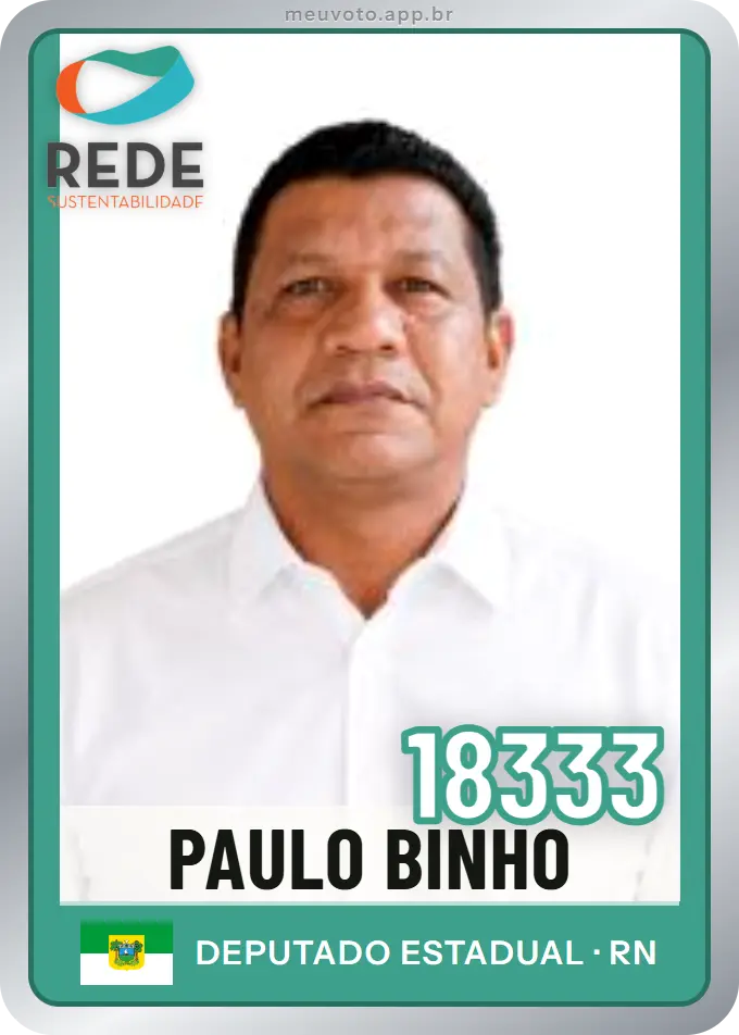 Carta de Paulo Binho, número 18333, Rede