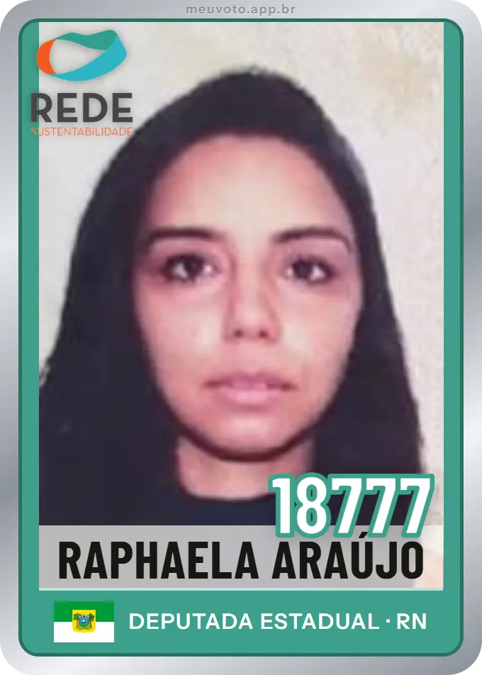 Carta de Raphaela Araújo, número 18777, Rede