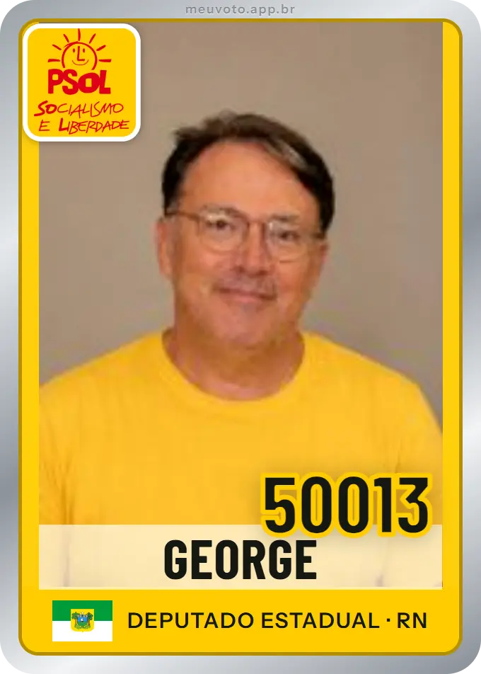 Carta de George, número 50013, PSOL