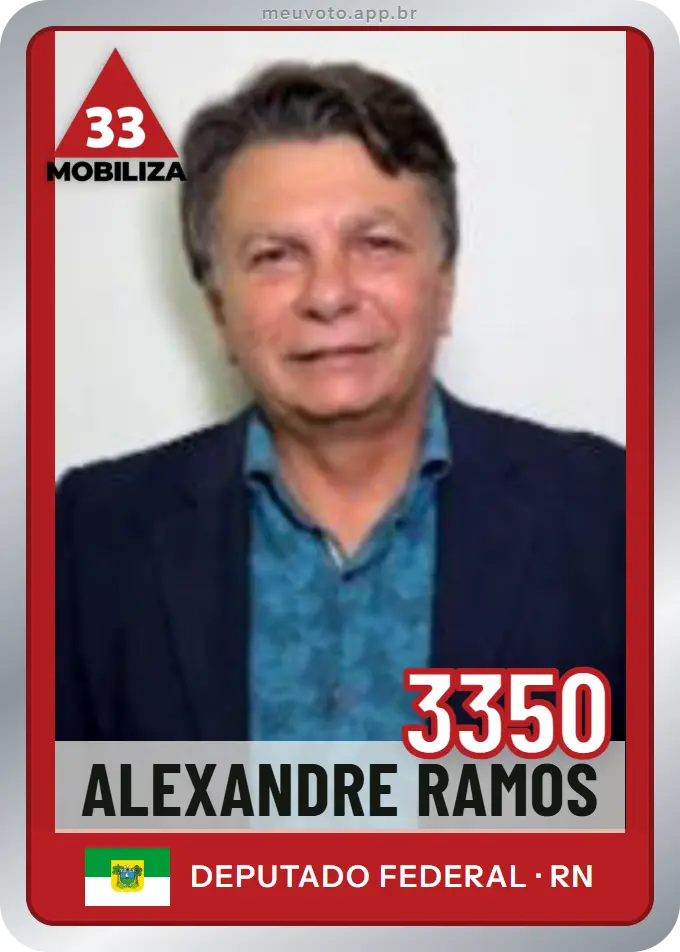 Carta de Alexandre Ramos, número 3350, Mobiliza
