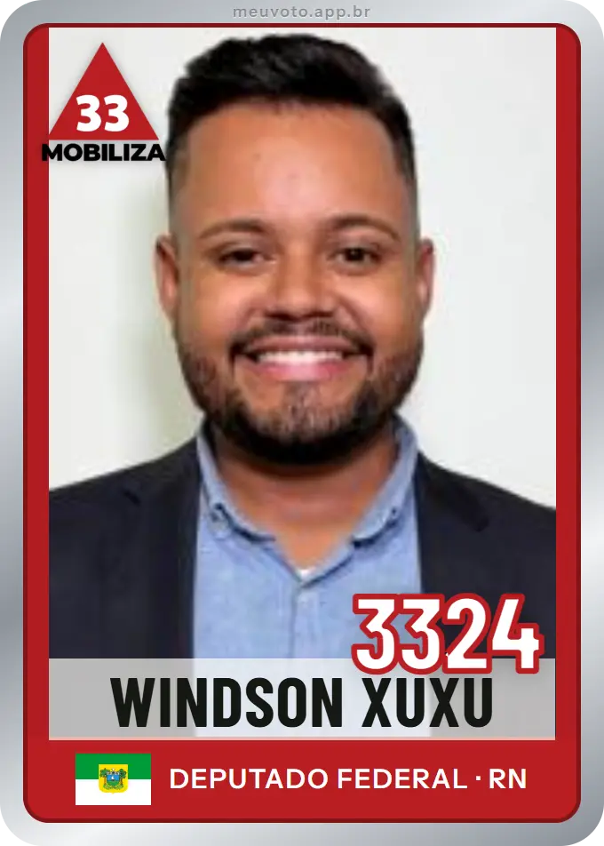 Carta de Windson Xuxu, número 3324, Mobiliza