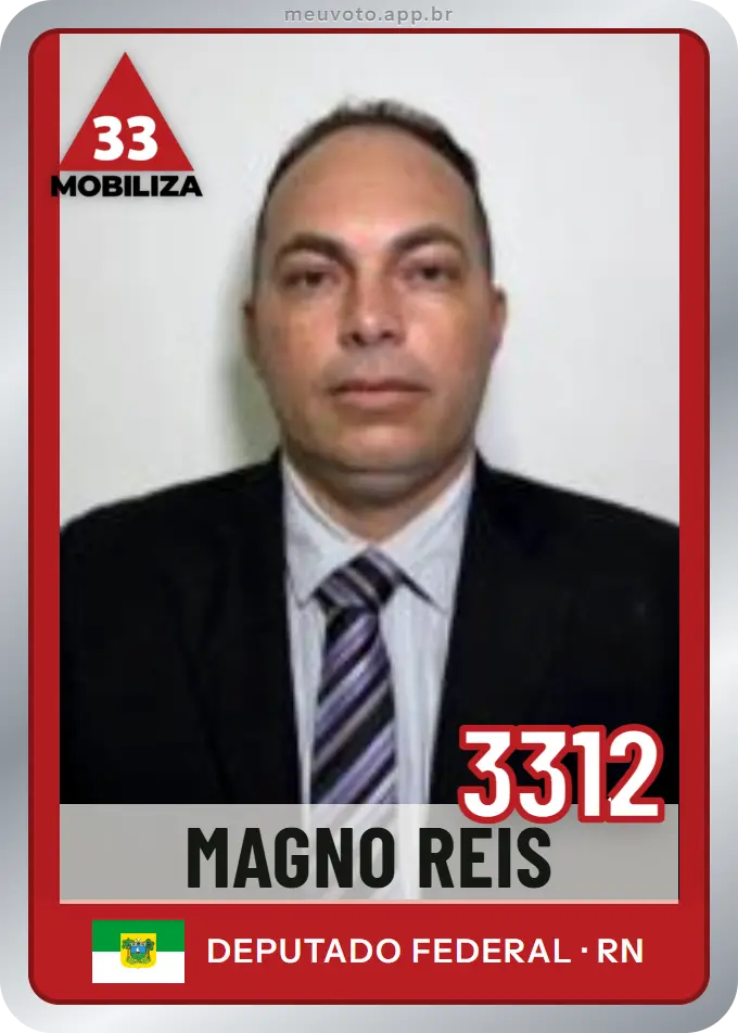 Carta de Magno Reis, número 3312, Mobiliza
