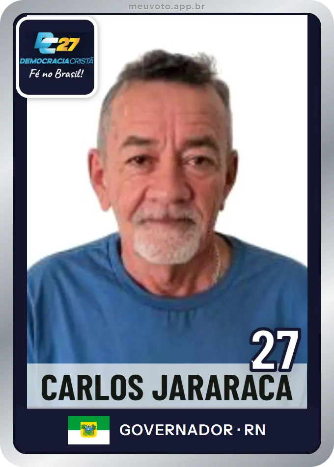 Carta de Carlos Jararaca, número 27, DC