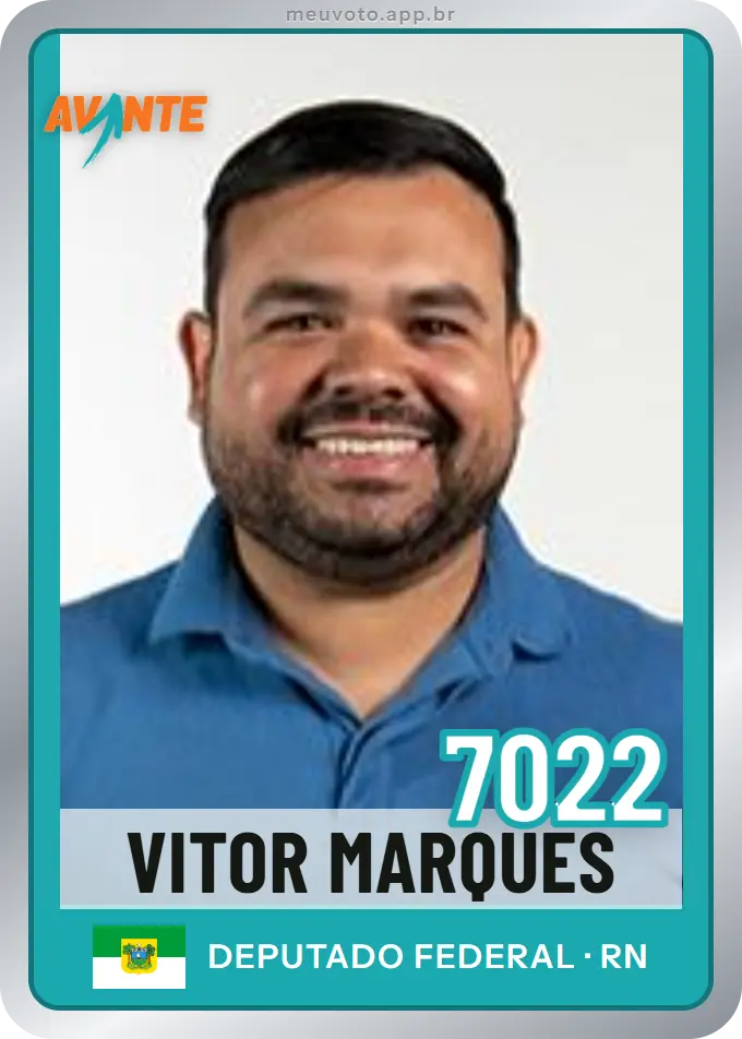 Carta de Vitor Marques, número 7022, Avante