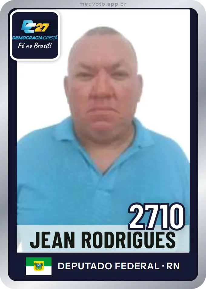 Carta de Jean Rodrigues, número 2710, DC