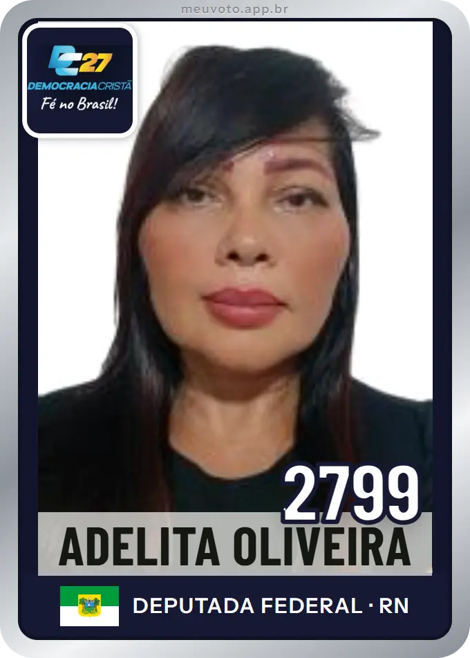 Carta de Adelita Oliveira, número 2799, DC