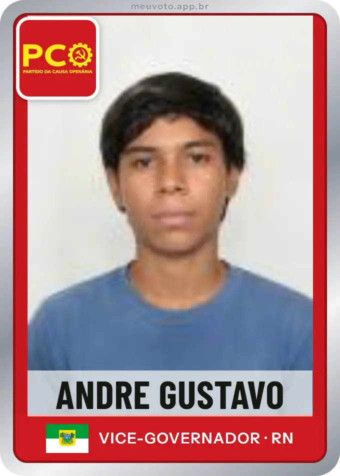 Carta de Andre Gustavo, PCO
