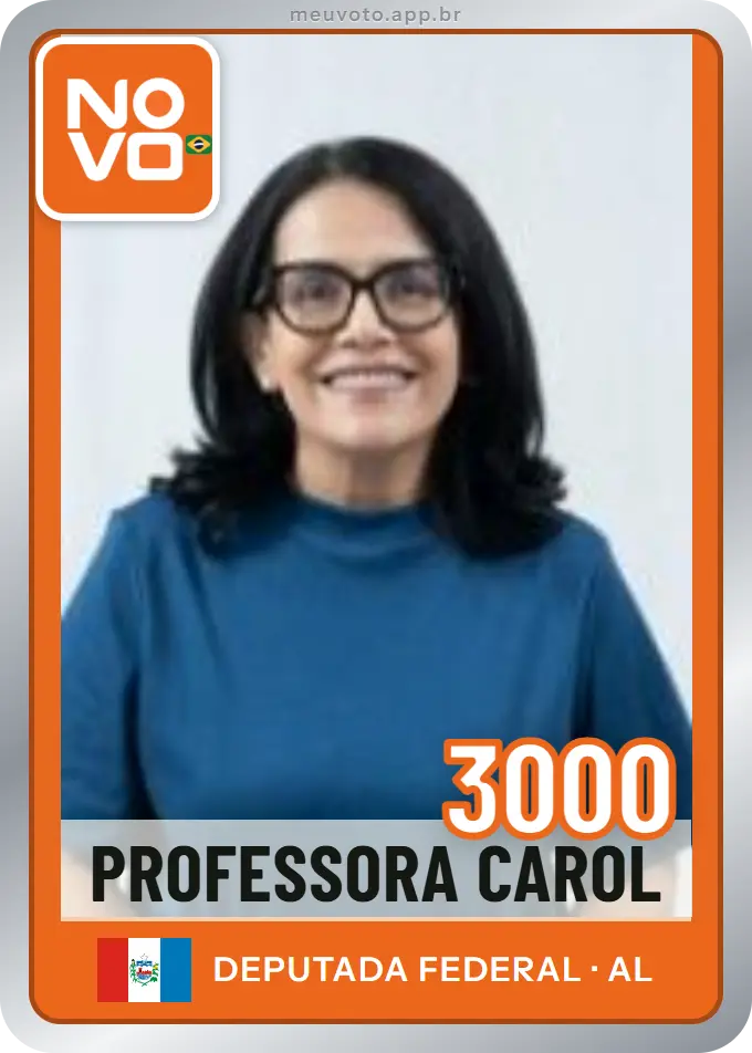 Carta de Professora Carol, número 3000, Novo