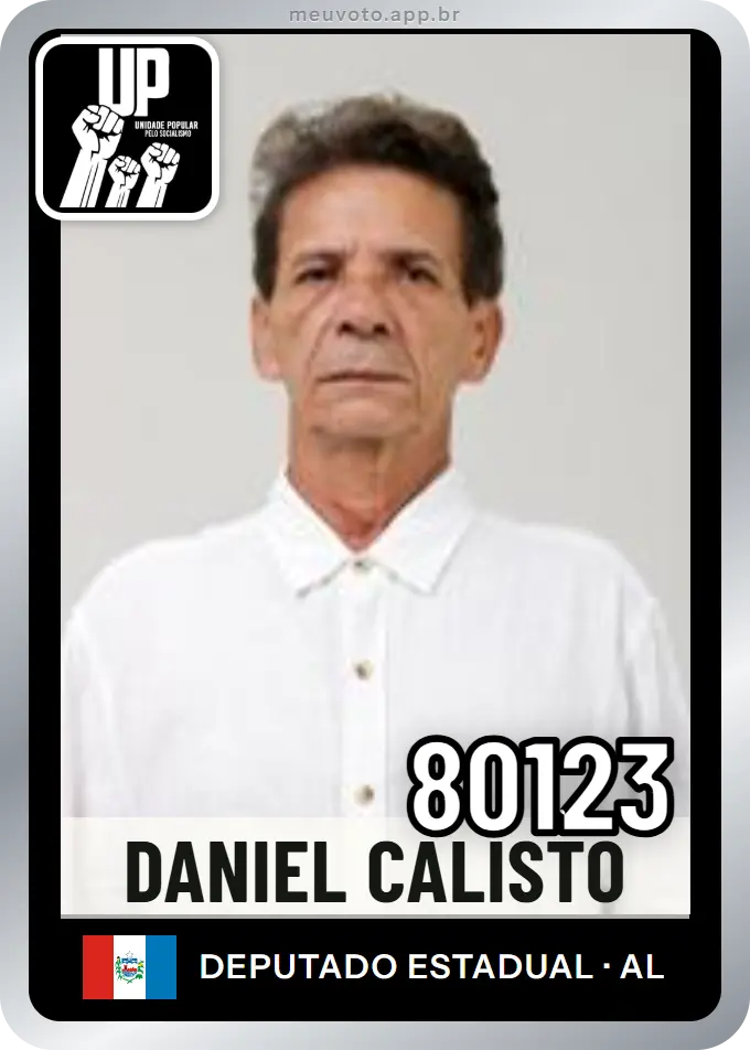 Carta de Daniel Calisto, número 80123, UP