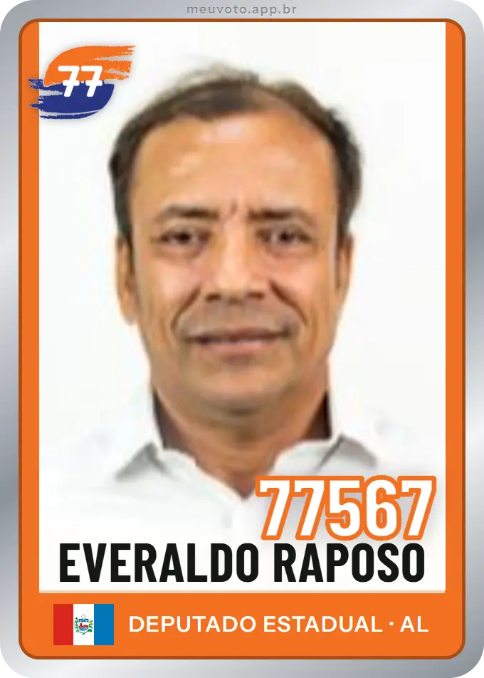 Carta de Everaldo Raposo, número 77567, Solidariedade