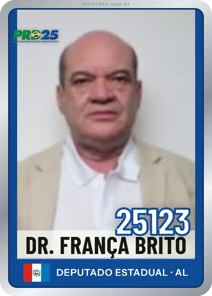 Carta de Dr. França Brito, número 25123, PRD
