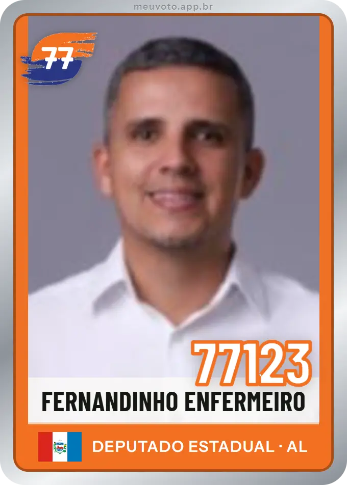 Carta de Fernandinho Enfermeiro, número 77123, Solidariedade