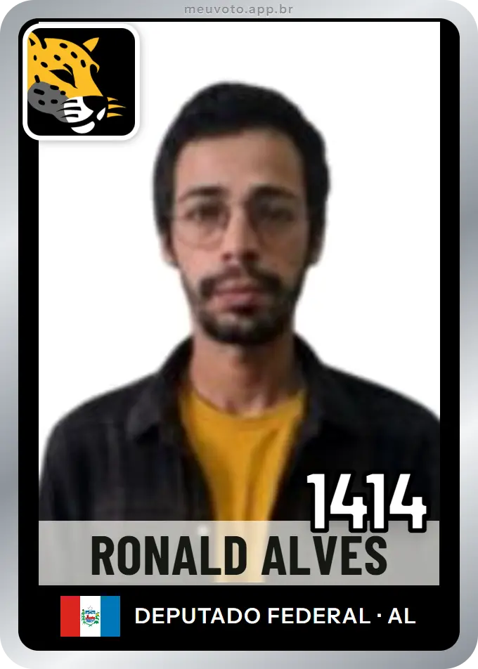 Carta de Ronald Alves, número 1414, Missão
