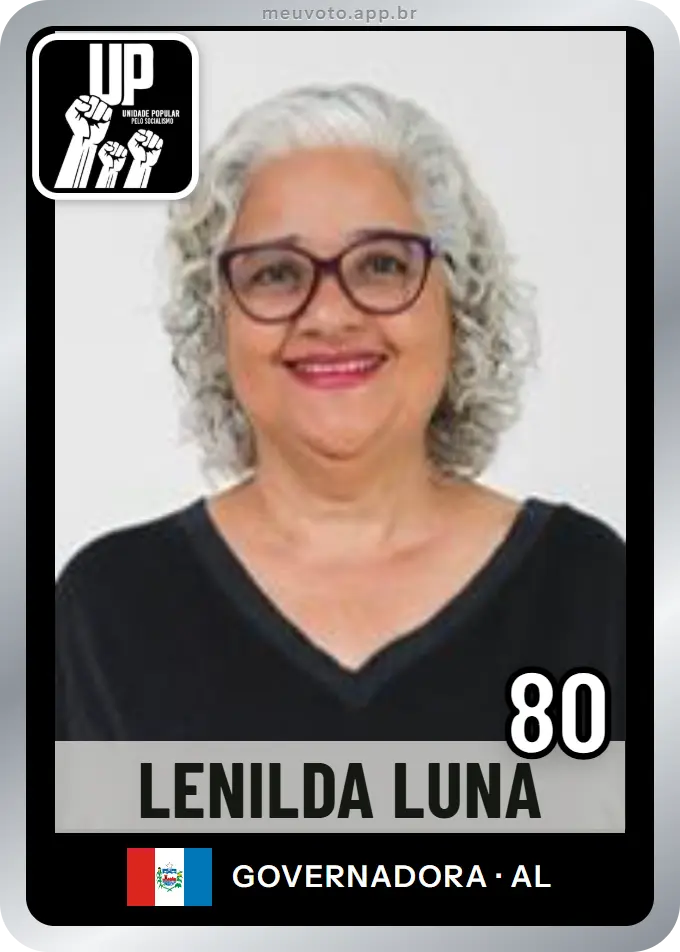 Carta de Lenilda Luna, número 80, UP